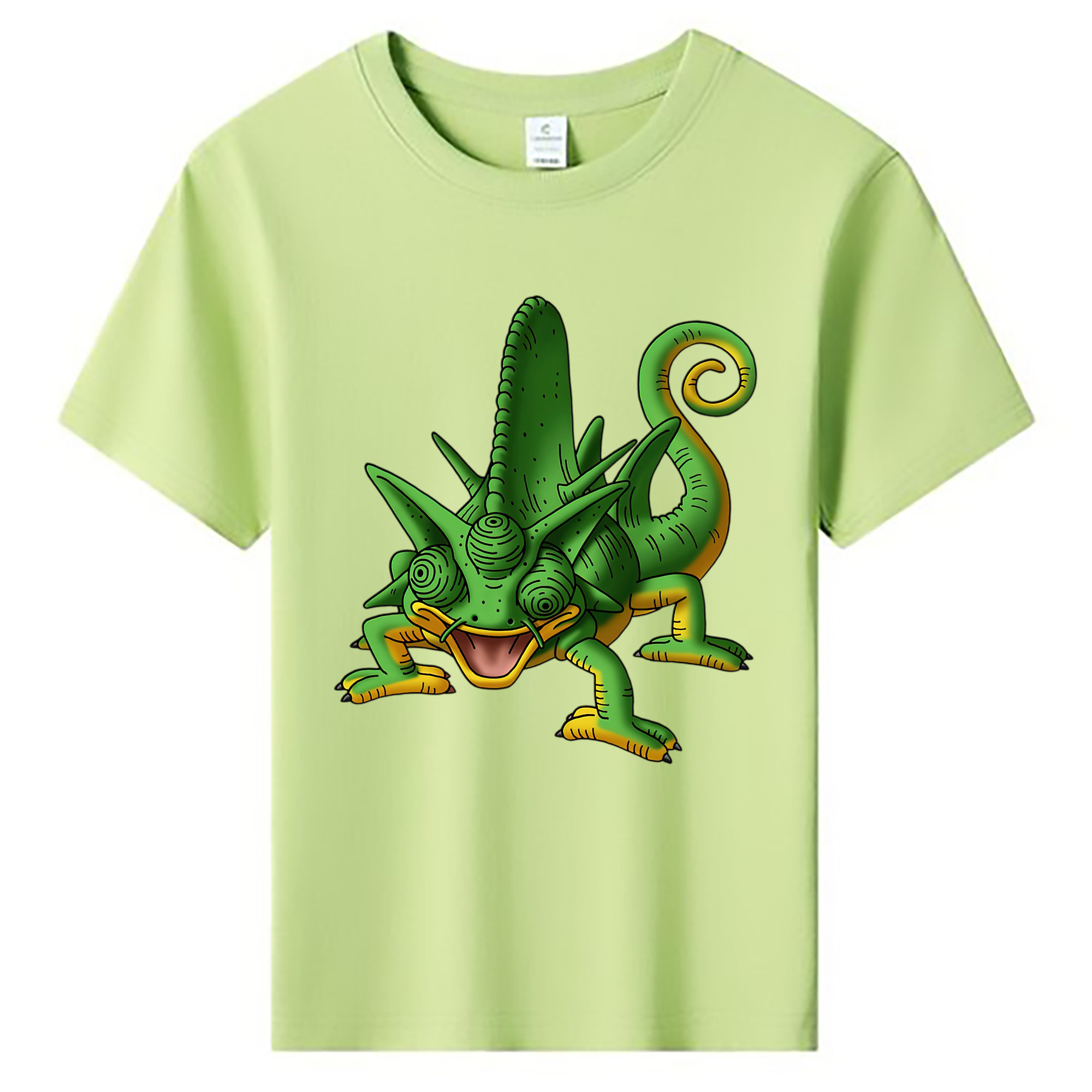 （画像用） ドラゴンクエスト Doragon Kuesuto Dragon Quest 綿100％キッズTシャツ（フロントプリント）